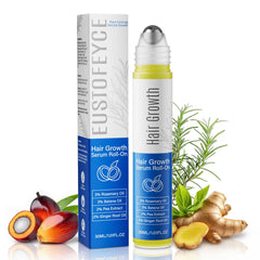 MGVAASURC hair growth serum roll-on bottle for targeted thinning-area treatment