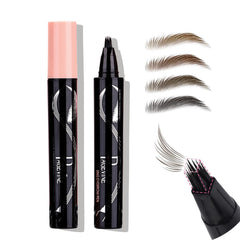 Mgviiiva Eyebrow Pen angled brush for precise hair like strokes and natural brows