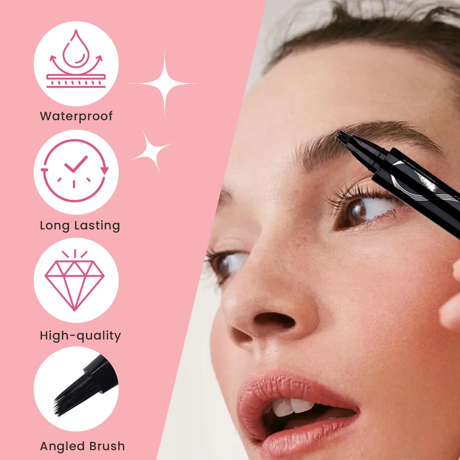 Mgviiiva Eyebrow Pen no smudge performance during workouts or humidity