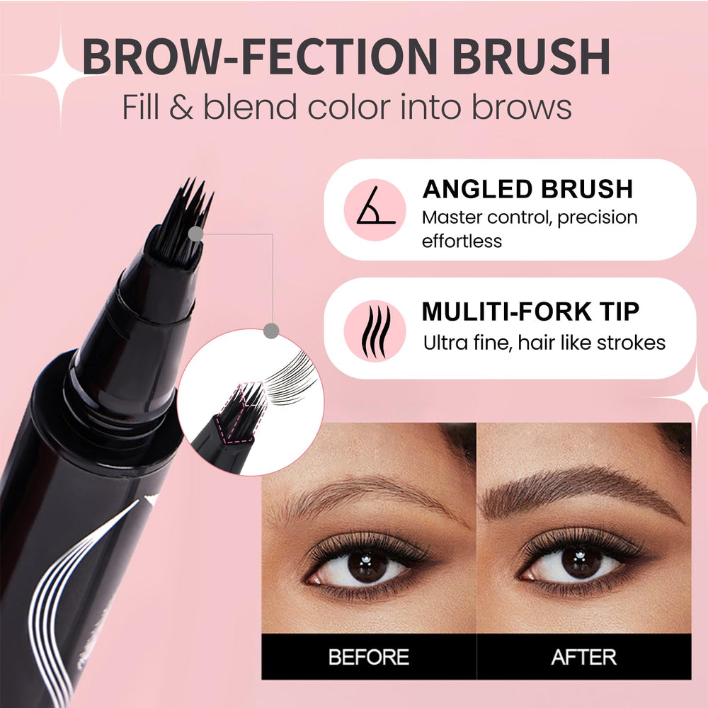 Mgviiiva Eyebrow Pen waterproof formula resists sweat and water.