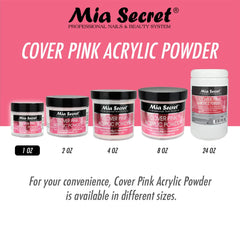 Mia Secret 2 oz jar ideal for frequent salon use