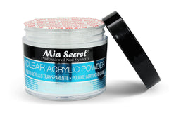Mia Secret acrylic powder with liquid monomer for strong adhesion.