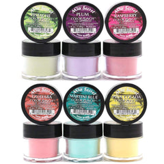 Mia Secret Color Punch E1 Pistache swatch on a nail wheel highlighting smooth pigment payoff