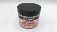 Mia Secret Cover Peach 2oz bottle close-up for natural-looking nails