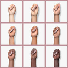 Mia Secret Cover Piel Canela nail art application for precise, long-lasting finishes.