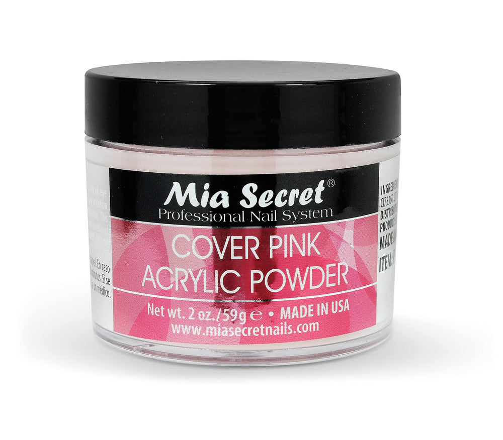 Mia Secret Cover Pink powder bottle for fast, smooth application