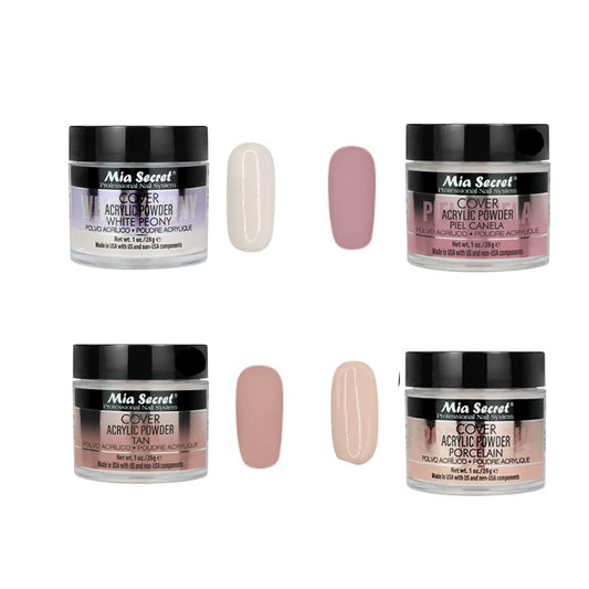 Mia Secret Cover Porcelain nail application focuses on long-lasting wear and clean removal.