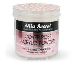 Mia Secret Cover Rose acrylic powder packaging photo with compact kit-friendly design.