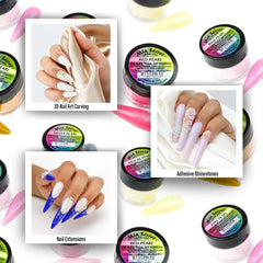 Mia Secret Las Vegas Party Time acrylic powder for festive nail art.