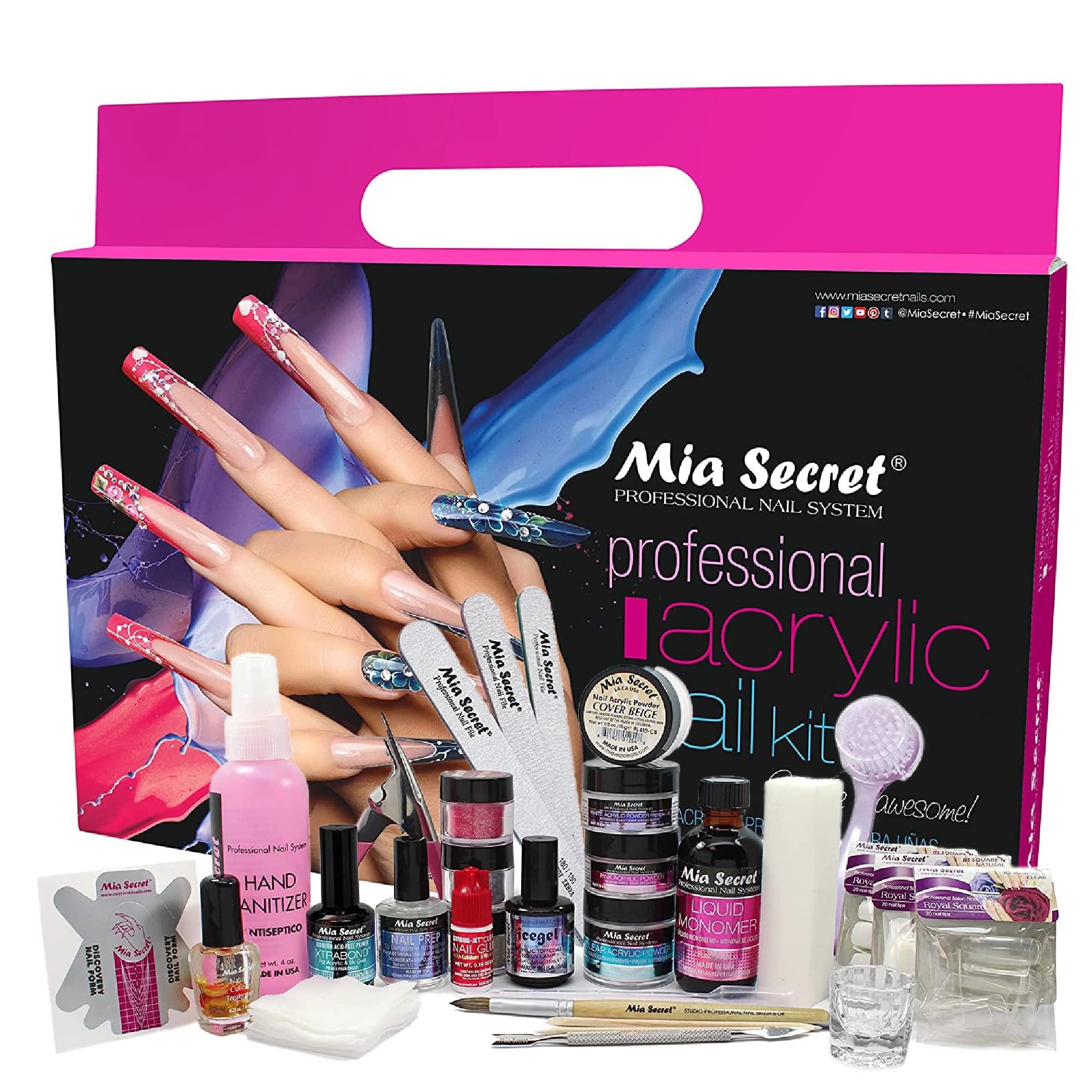 Mia Secret liquid monomer for nails delivers smooth blending and reliable adhesion