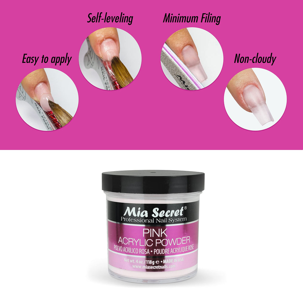Mia Secret long-lasting adhesion test on nails — reliable finish with less effort.