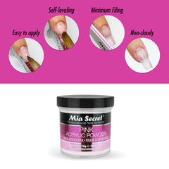 Mia Secret long-lasting adhesion test on nails — reliable finish with less effort.