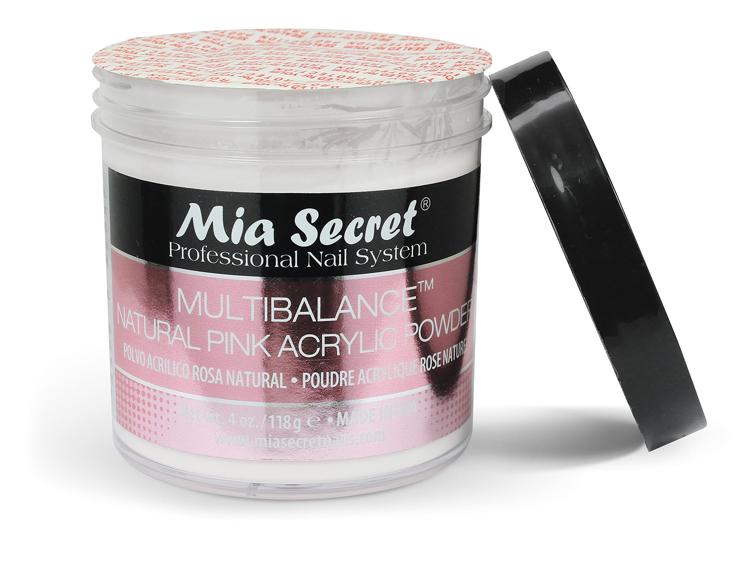 Finished Mia Secret nails close-up highlighting smooth balance