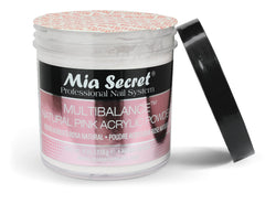 Finished Mia Secret nails close-up highlighting smooth balance