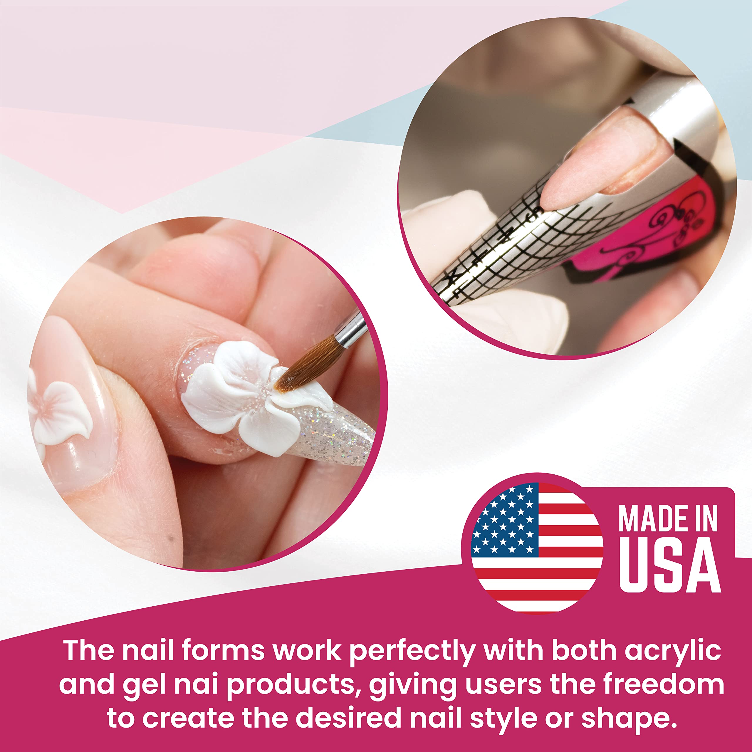Mia Secret Multistilo glossy surface lets products glide during shaping.