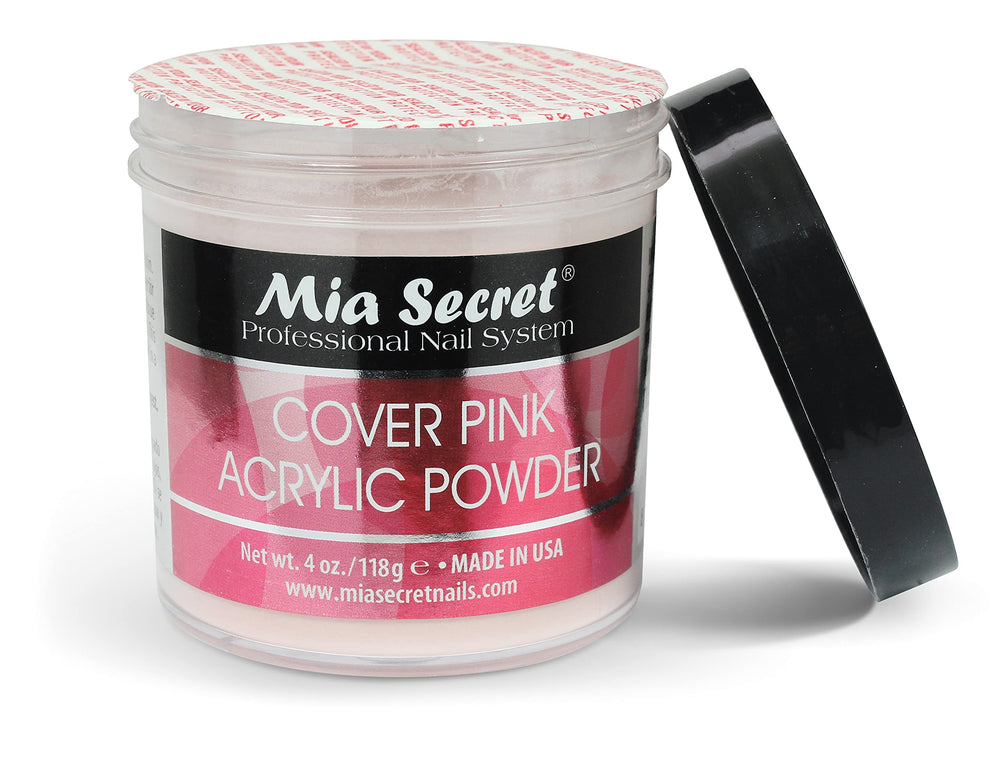 Powder texture swirl demonstrates lift-resistant potential for durable pink overlays.