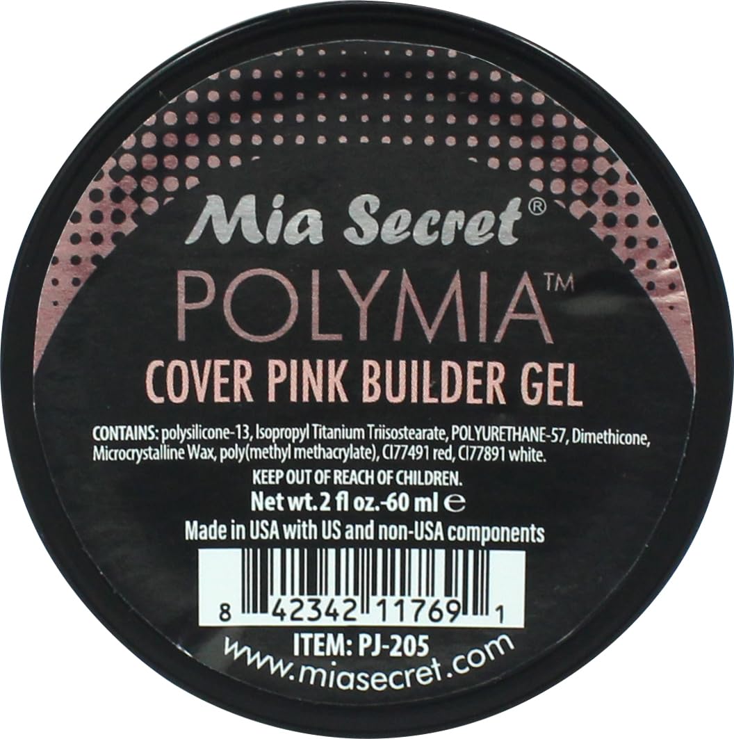 Mia Secret Polymia nail gel builder bottle for durable nail extensions