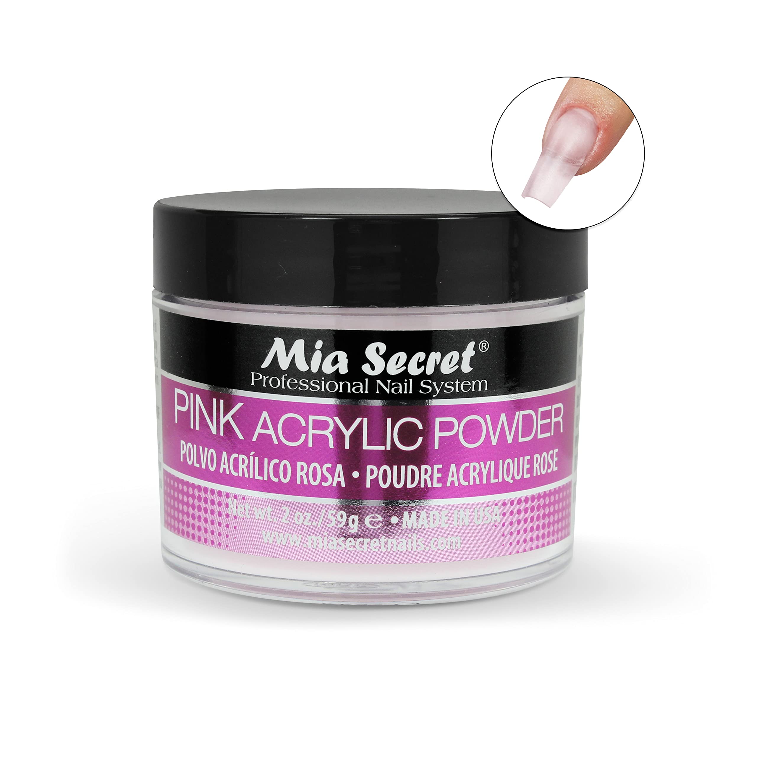 Professional Mia Secret nail system kit on display for salon or home use
