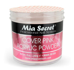 Professional kit packaging showing Mia Secret cover pink powder included.