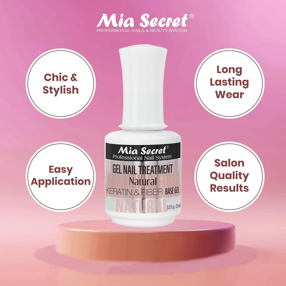 Mia Secret removal instructions image depicting acetone soak for gentle removal