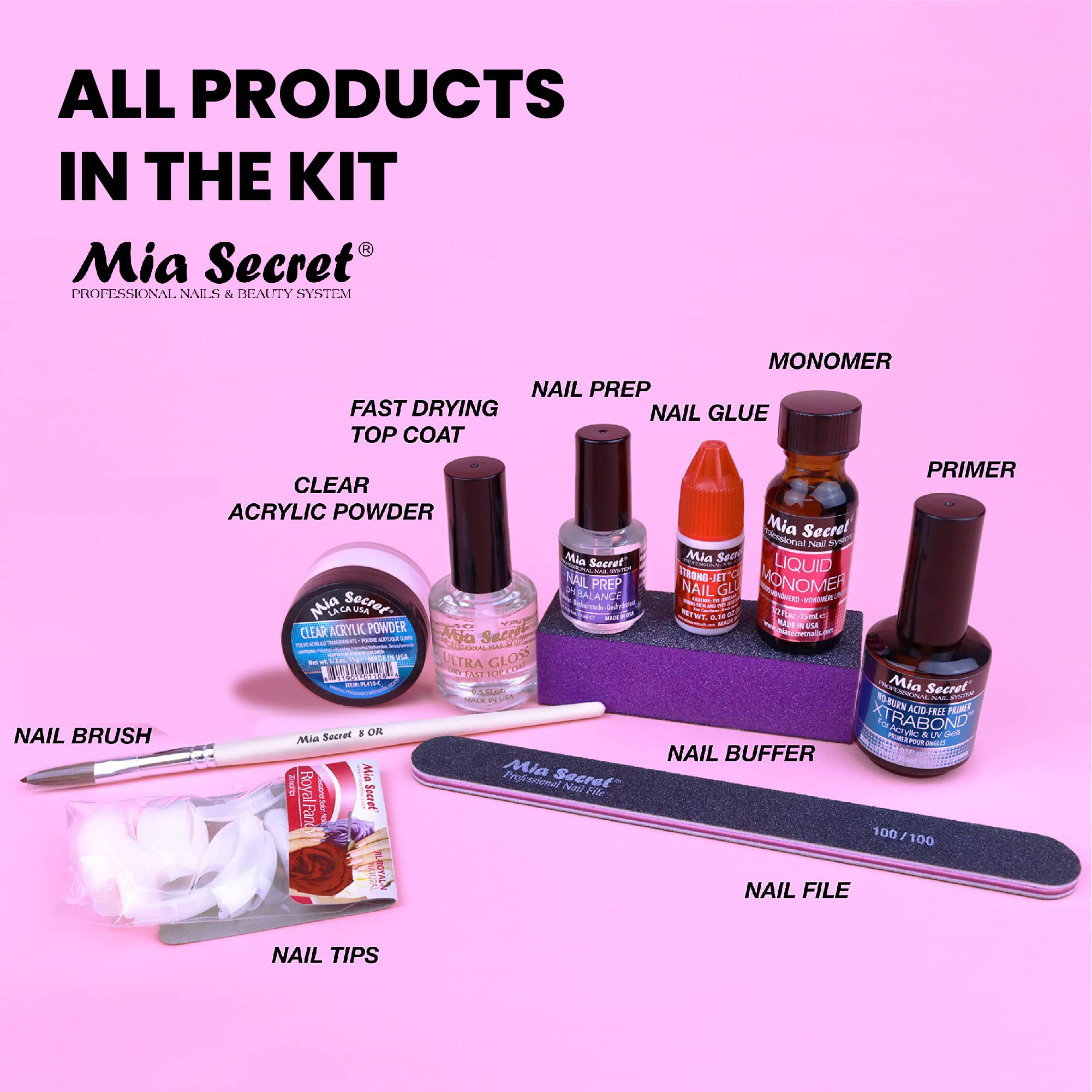 Mia Secret speedy zebra nail file 100/100 for precise shaping