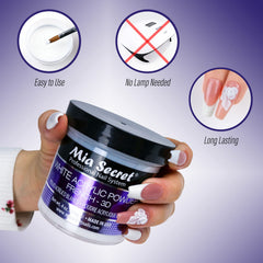 USA-made Mia Secret powder supports consistent results in professional salons.