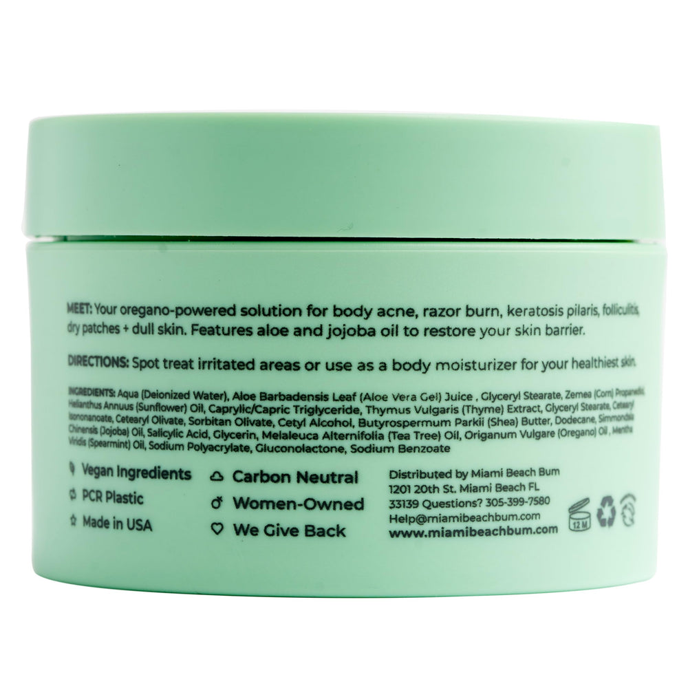 Miami Beach Bum Bum and Body Butter cream texture for smooth application.