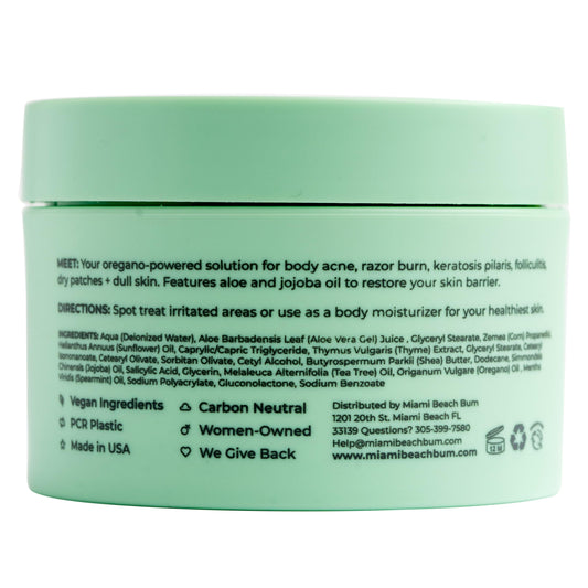 Miami Beach Bum Bum and Body Butter cream texture for smooth application.
