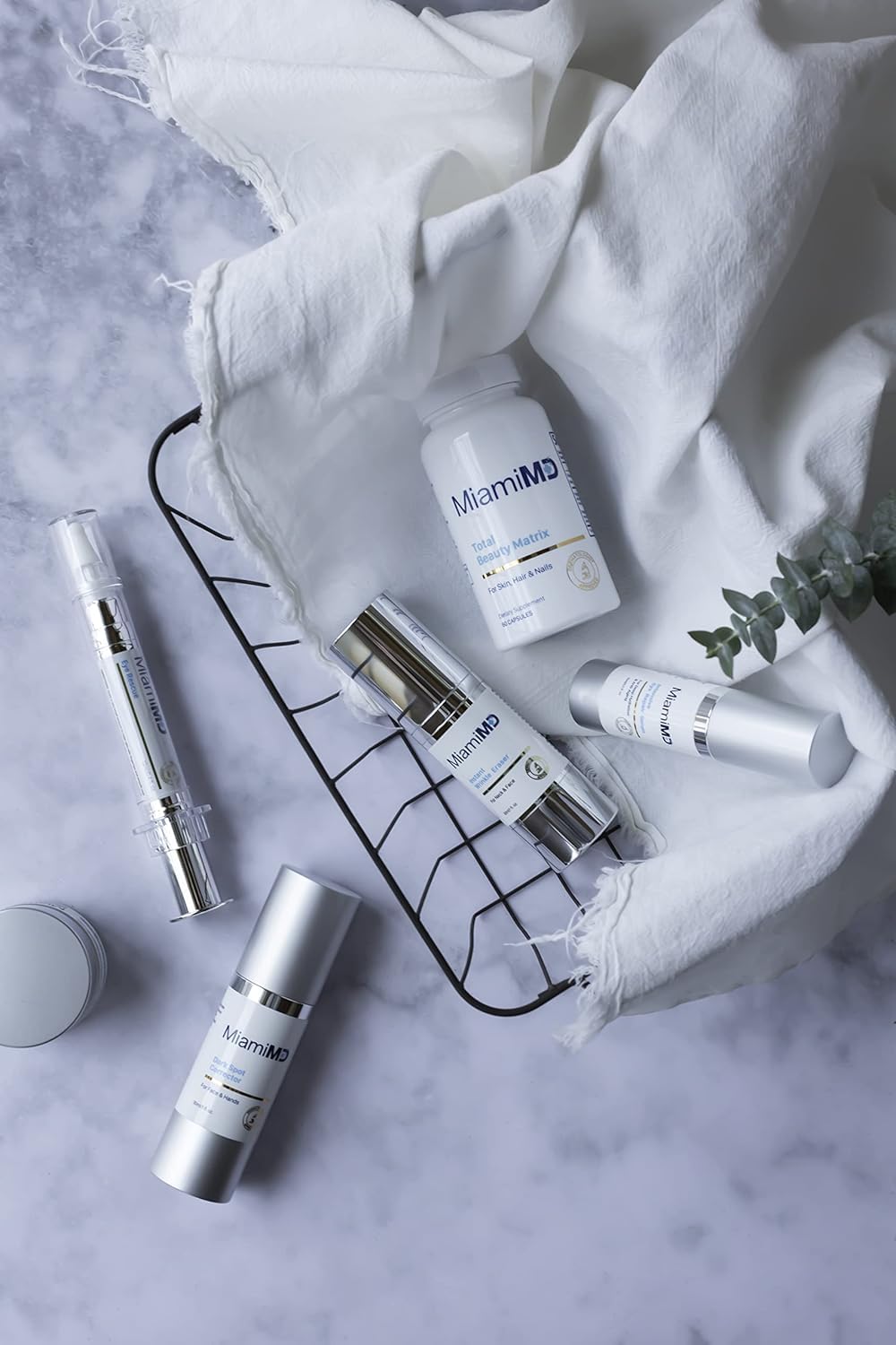 Packaging emphasizing paraben-free, fragrance-free, cruelty-free features.