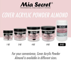 Mia Secret acrylic powder supports versatile nail art options
