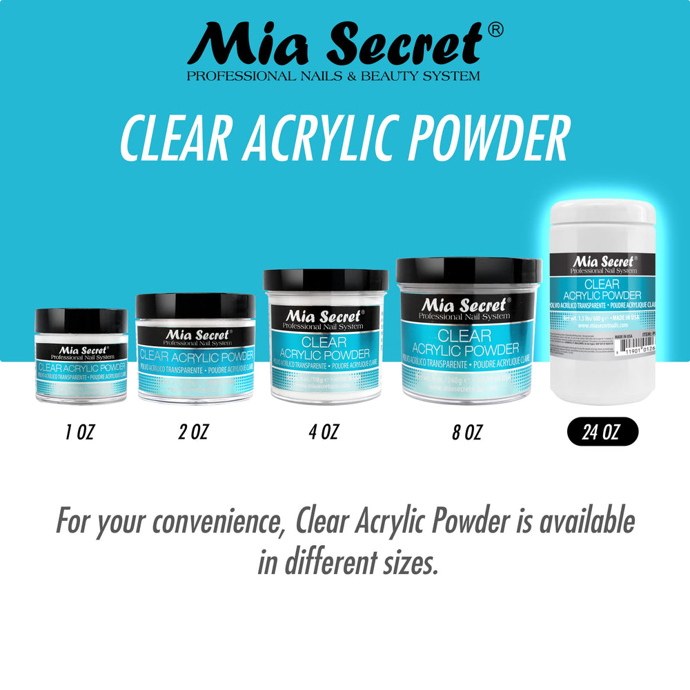 Mia Secret 24oz supply supports professional nails with consistent coverage
