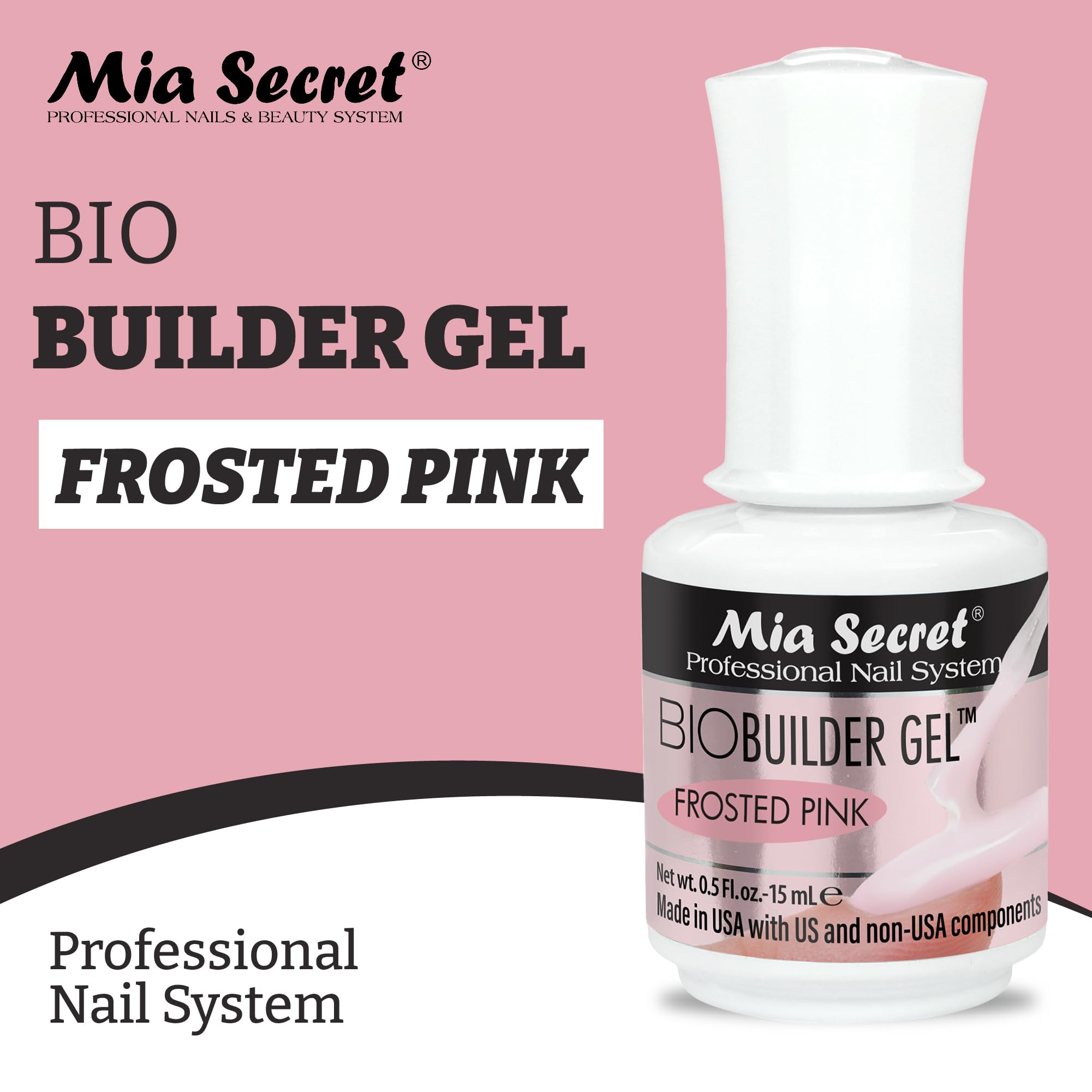 Close-up of Mia Secret gel texture for smooth sculpting
