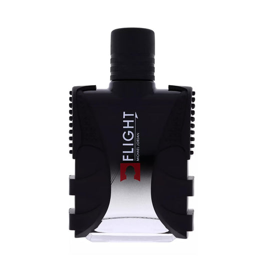 Michael Jordan Flight bottle back view revealing premium finish and branding.