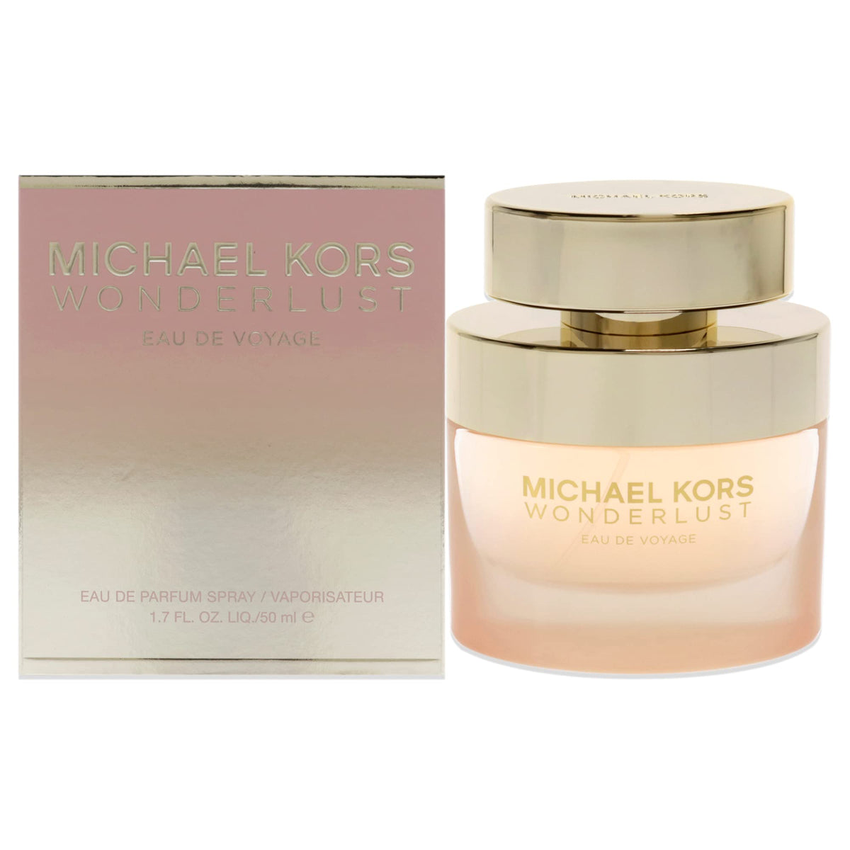 Michael Kors Wonderlust EDP bottle front view for everyday wear and fragrance presence.