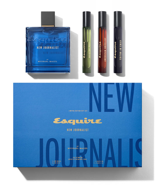 Michael Malul Esquire New Journalist 100ml bottle on display, ideal for gifting and everyday allure.