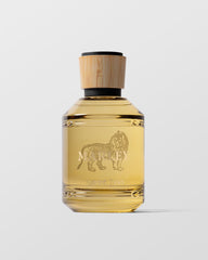 Michael Malul Marley Simmer Down bottle glowing with bergamot, a fresh daily scent
