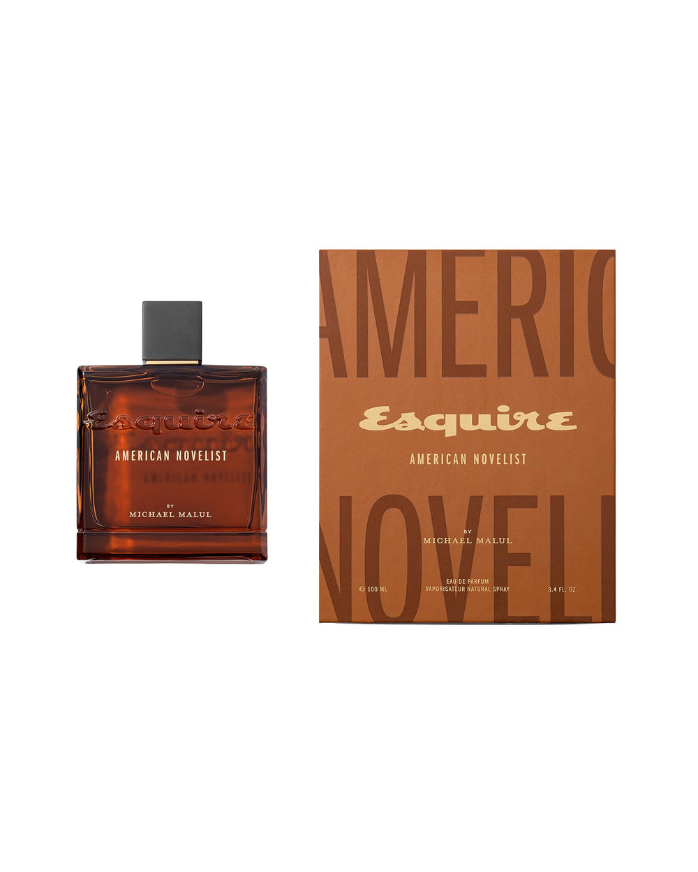 Michael Malul American Novelist Esquire bottle closeup showing label and woody notes.