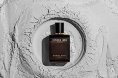 Close-up of Citizen Jack Absolute 100ml bottle with label
