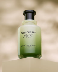 Michael Malul Ginger + Mist packaging box—elegant presentation for gifting.