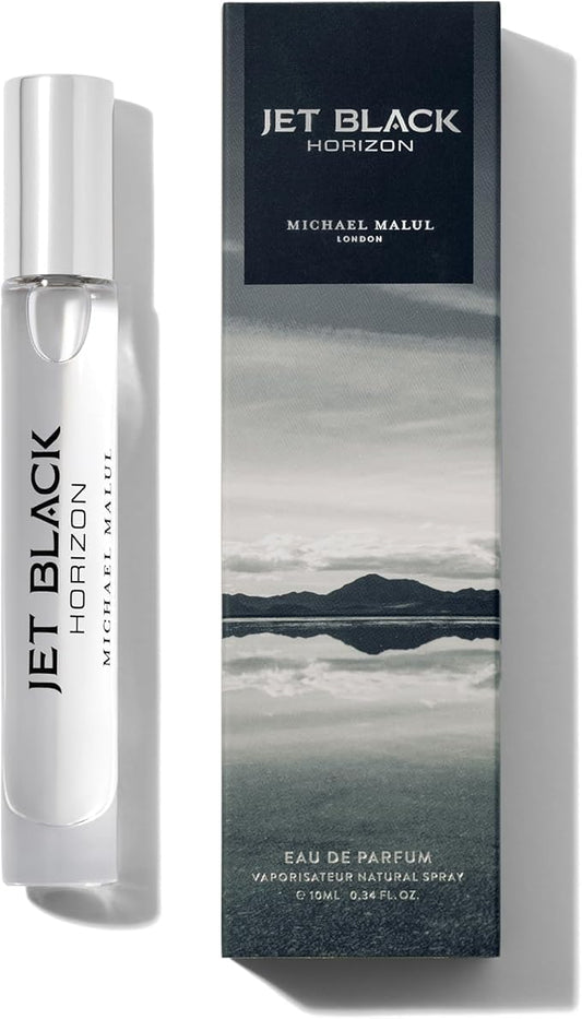 Michael Malul Jet Black Horizon bottle pour for effortless evening transition