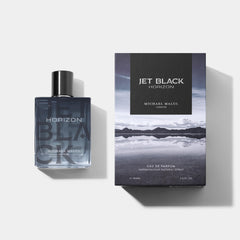 Michael Malul Jet Black Horizon packaging box for gifting.