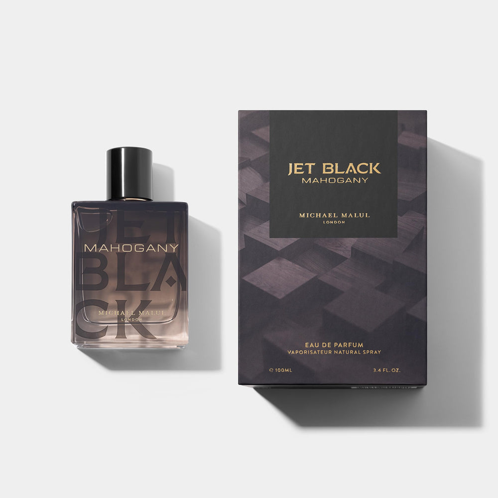 Michael Malul Jet Black Mahogany forest retreat suggests long-lasting outdoor wear.