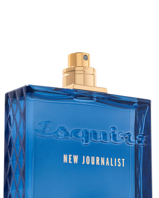 New Journalist Esquire fragrance top notes of lemon and mandarin for a bright opening.