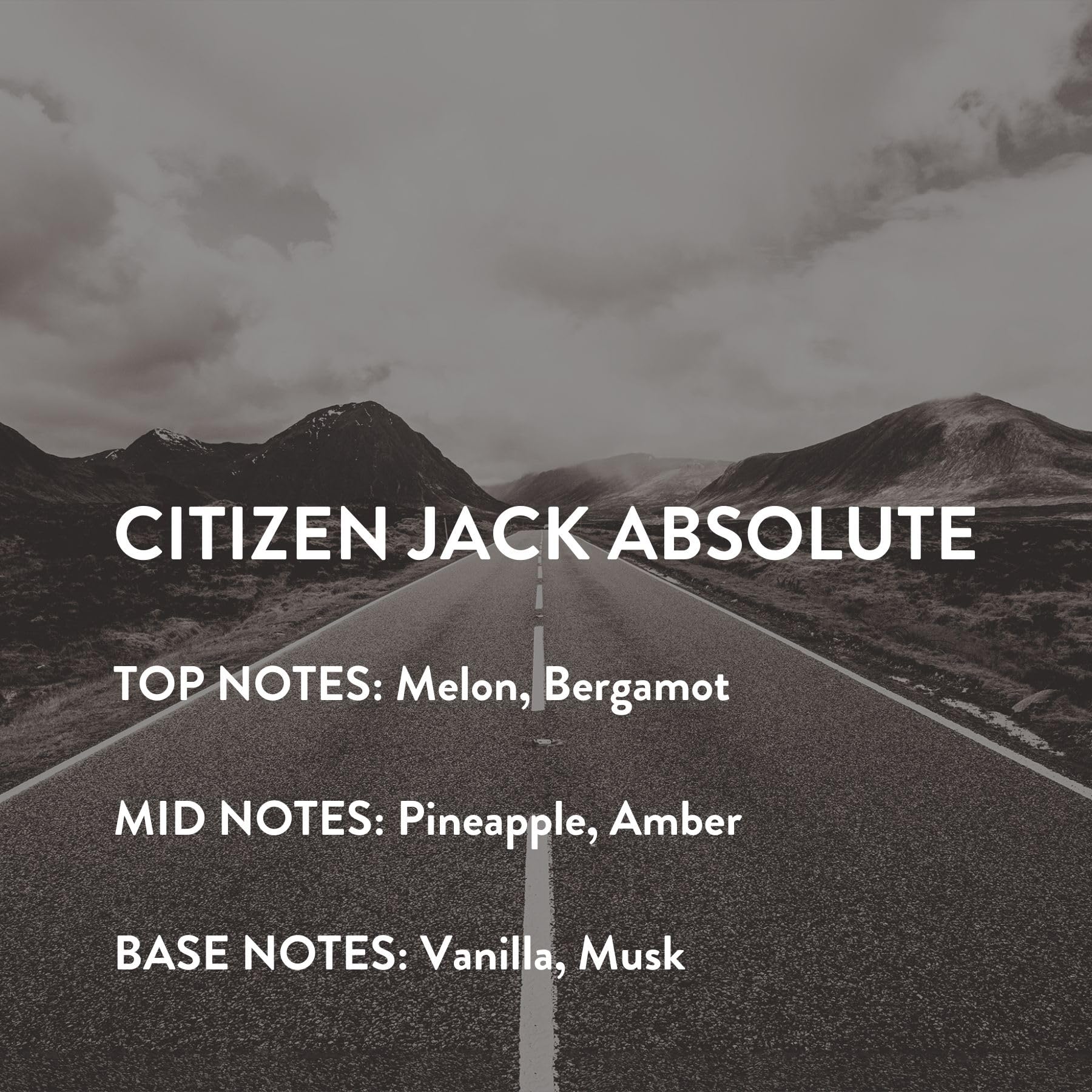 Travel trio of 10ml fragrances beside full-size Citizen Jack Absolute