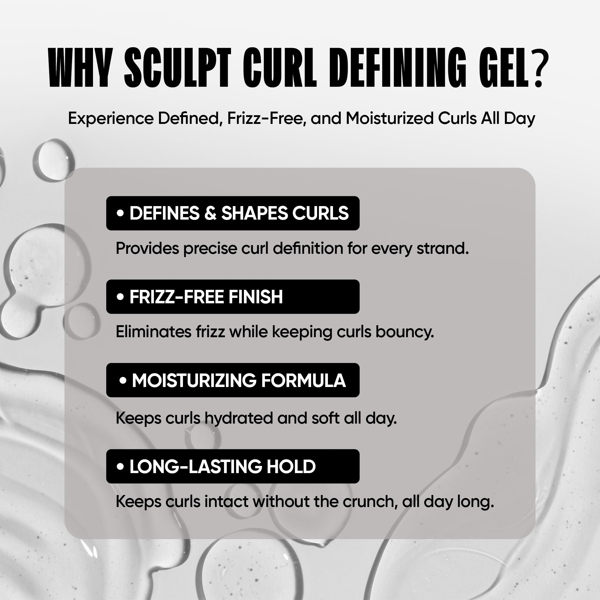 Miche Beauty Sculpt defined curls with subtle shine look polished.