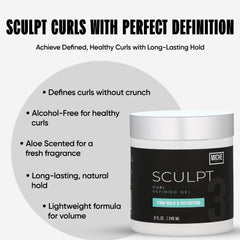 Miche Beauty Sculpt aloe vera ingredient highlights gentle hydration for curls.
