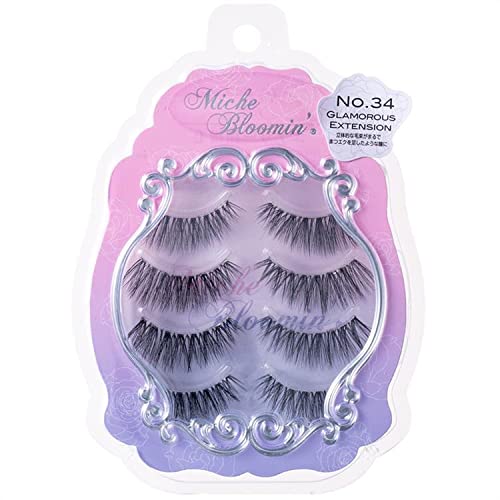 Miche Bloomin 34R glamorous 3D eyelash pack adds natural volume for daily wear.