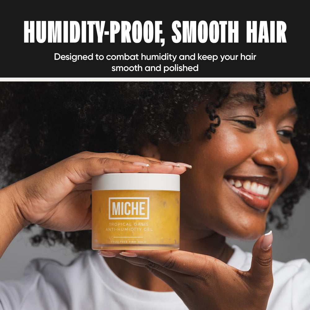 Miche Beauty MICHE non-sticky gel delivers natural movement and shine.