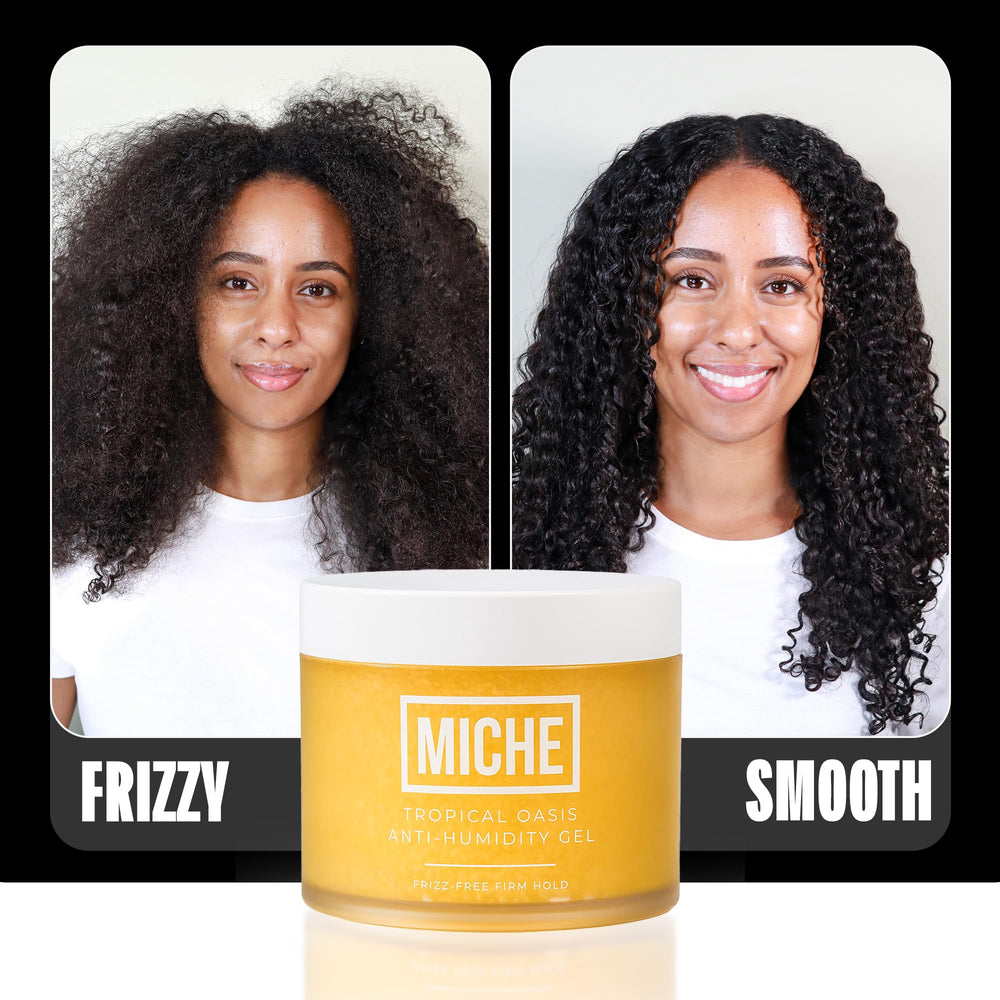 Miche Beauty MICHE sleek updo with gel for polished, frizz-free styling.