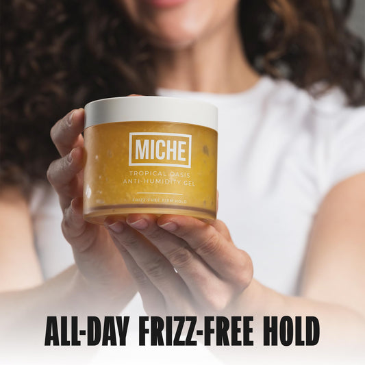 Miche Beauty MICHE tropical oasis curls definition applied to curls.